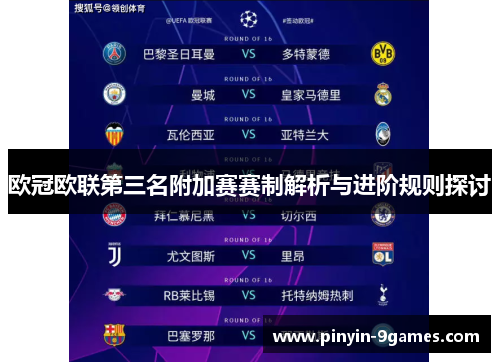 欧冠欧联第三名附加赛赛制解析与进阶规则探讨